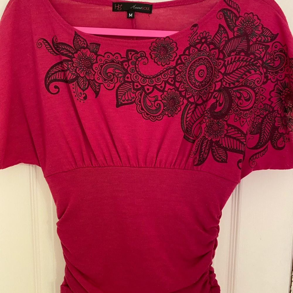 Maroon blouse
